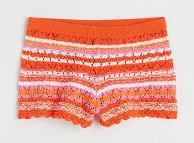 New pointelle knit Shorts
