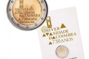 Portugal 2 Euro Commemorative Coin 2020 - The University of Coimbra BU. Blister Card.
