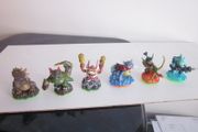 Six Skylanders Spyros Adventure Figures