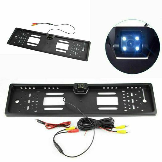 Car Rear View Reversing HD Camera Back Up Parking Number Plate Night Vision