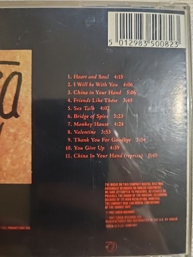 T'pau CD - Bridge Of Spies