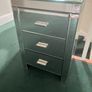 Mirrored locker 3 drawer Image 2