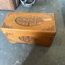 Chinese - Hand Carved Wooden Storage Chest Image 2