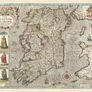 1611 John Speed- Map of Ireland Image 3