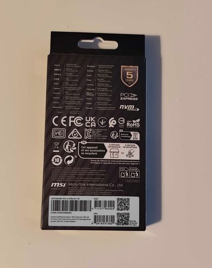 Msi 1tb Nvme - New