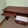 Mahogany computer desk for sale Image 3