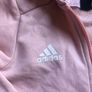 Adidas Girls pink hoodie U.K. 9-10 Image 2
