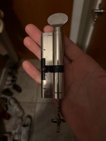 Yale euro Cylinder 40/50mm door lock 3x keys