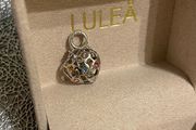 STERLING SILVER heart pendant charm brand new in box
