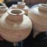 Unusual Pottery Candle Holder Image 3