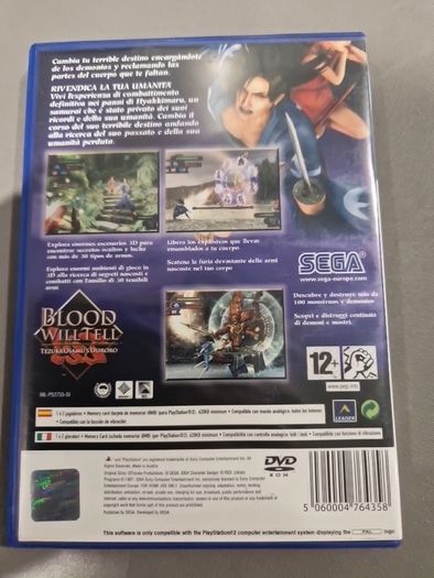 Blood Will Tell Tezura Osamu s Dororo PlayStation2 Ps2 games Original