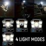 5 LED Outdoor Headlamp, Built-in Battery, USB Rechargeable, new. Image 7