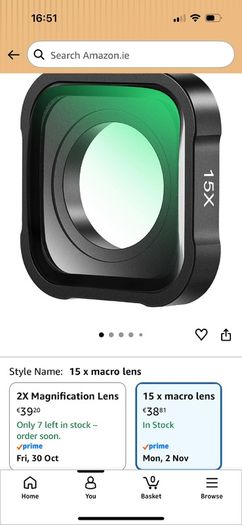 Gopro Macro lens
