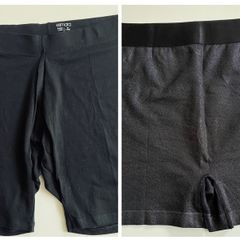 Bundle of Two Pairs Of Two Black Shorts Size L