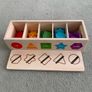 Selection of wooden montessori toys Image 2