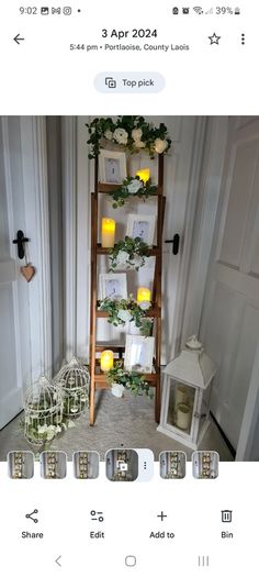 Display Ladder for Hire