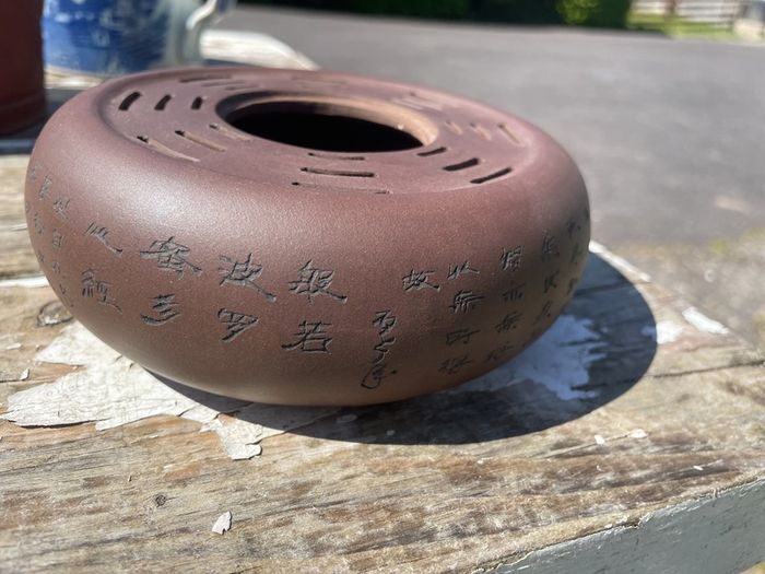 Chinese Zisha Yixing Insence holder