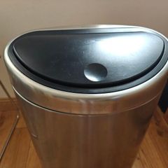 Brabantia Touch Bin 60L Stainless Steel. Good Condition