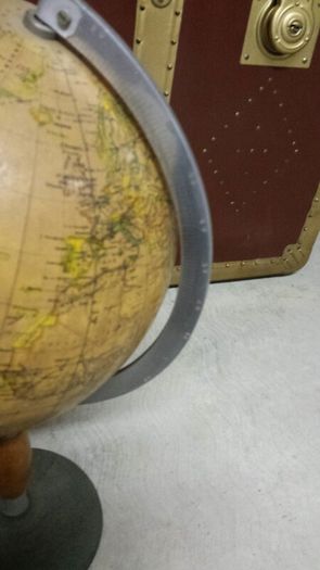 Rare, Large Vintage Globe Italian Paravia