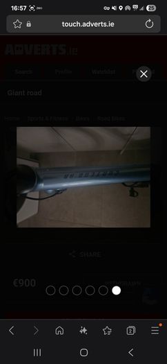 Giant road bike
