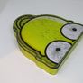 The Simpsons Homer Simpson yellow Fun Tin Case Empty Biscuit Tin 2003-04  Size 7 3/4" x 7 1/4" x 2" Image 4