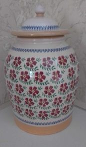 Nicholas Mosse Old Style Large Cookie Jar 13"