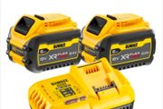 DeWalt 54v FlexVolt 2 x 6Ah and 8A Fast Charger Pack