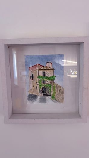Watercolour - House on Corner