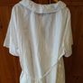 Ladies pure white Zizzi wrapover 100% cotton shirt. New with Tags. Image 6