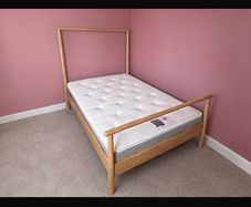 IKEA GJORA double bed frame and mattress for sale