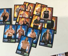 WWE wrestling cards