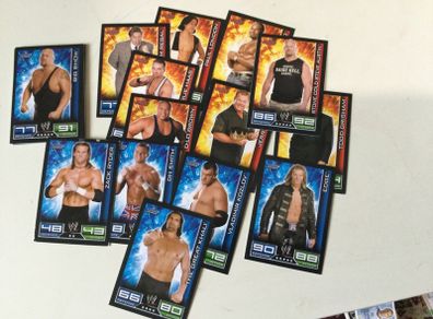WWE wrestling cards