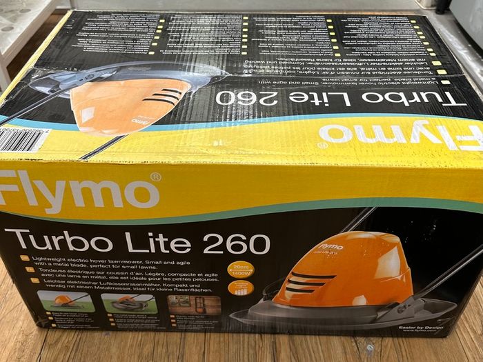 Flymo Turno Lite 260 Electric Hover Lawnmower