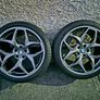 R21 5x120 OEM Borbet BMW Style 215 alloy wheels with new tyres Image 3
