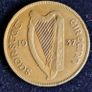 Ireland  1937 Penny Coin Image 2