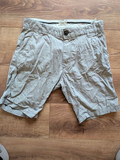 Selected Homme Tailored Chino Shorts (Beige / Khaki) - Size W30-W31