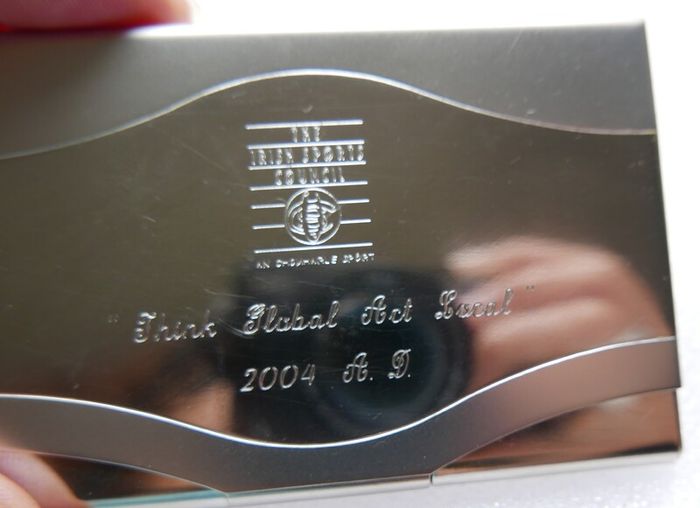 Vintage Business Card Holder