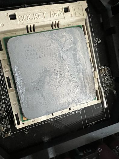 Asus Motherboard With Heatsink & AND Athlon 64x2 CPU