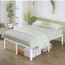 Super King Bed Frame 46 cm High with Rounded Corners, Heavy Duty Metal Bed Frames 6ft Image 8