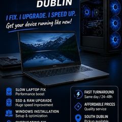 Laptop & PC Repair, Upgrade in Dublin