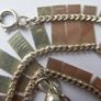 Vintage Sterling Silver Hallmarked 925 Collar Statement Necklace length 17" - 22,1g Image 5