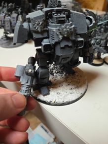 warhammer Primaris Dpace wolves Dreadnaught