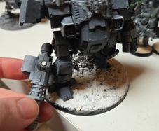 warhammer Primaris Dpace wolves Dreadnaught
