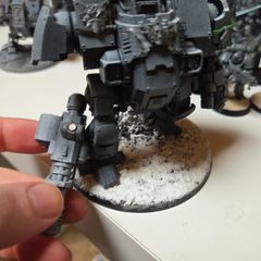warhammer Primaris Dpace wolves Dreadnaught