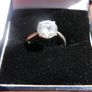 Vintage Petite Sterling Silver 925  Ring Size M - 2,42g Image 2