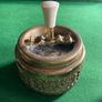 Brass retro smoking set by Erhard & Sohne Germany Image 7