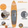 MASSIVE SALE Inflatable Stand Up Paddle Board, 10ft/11ft Paddle Boards for Adults with Premium SUP Paddleboard Accessories & Backpack, Dual Action Pump, Wide Stance, Non-Slip Deck for Beginners & Experts Image 7
