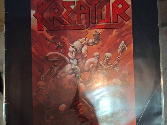 Kreator Pleasure To Kill Original 1986 German Pressing, Noise International