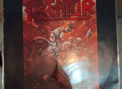 Kreator Pleasure To Kill Original 1986 German Pressing, Noise International