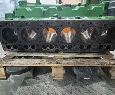 John Deere engine block